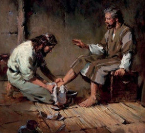 Jesus teaches what it means to be a servant.
