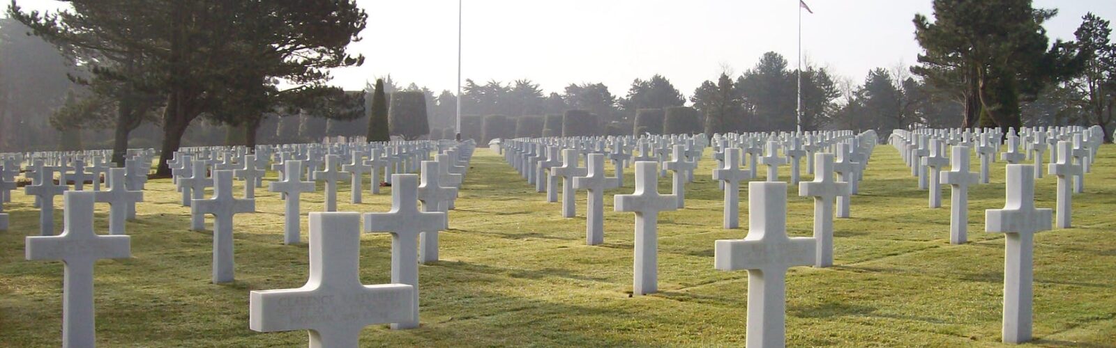cemetery of fallen soldiers and veterans
