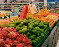 fruits in the supermarket